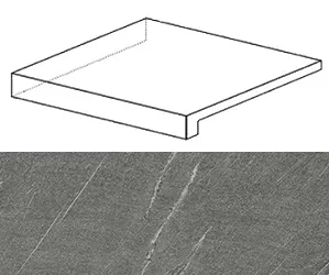 Ступень угловая правая Marvel Cardoso Elegant Scalino Ang. Dx ATGW 33x33