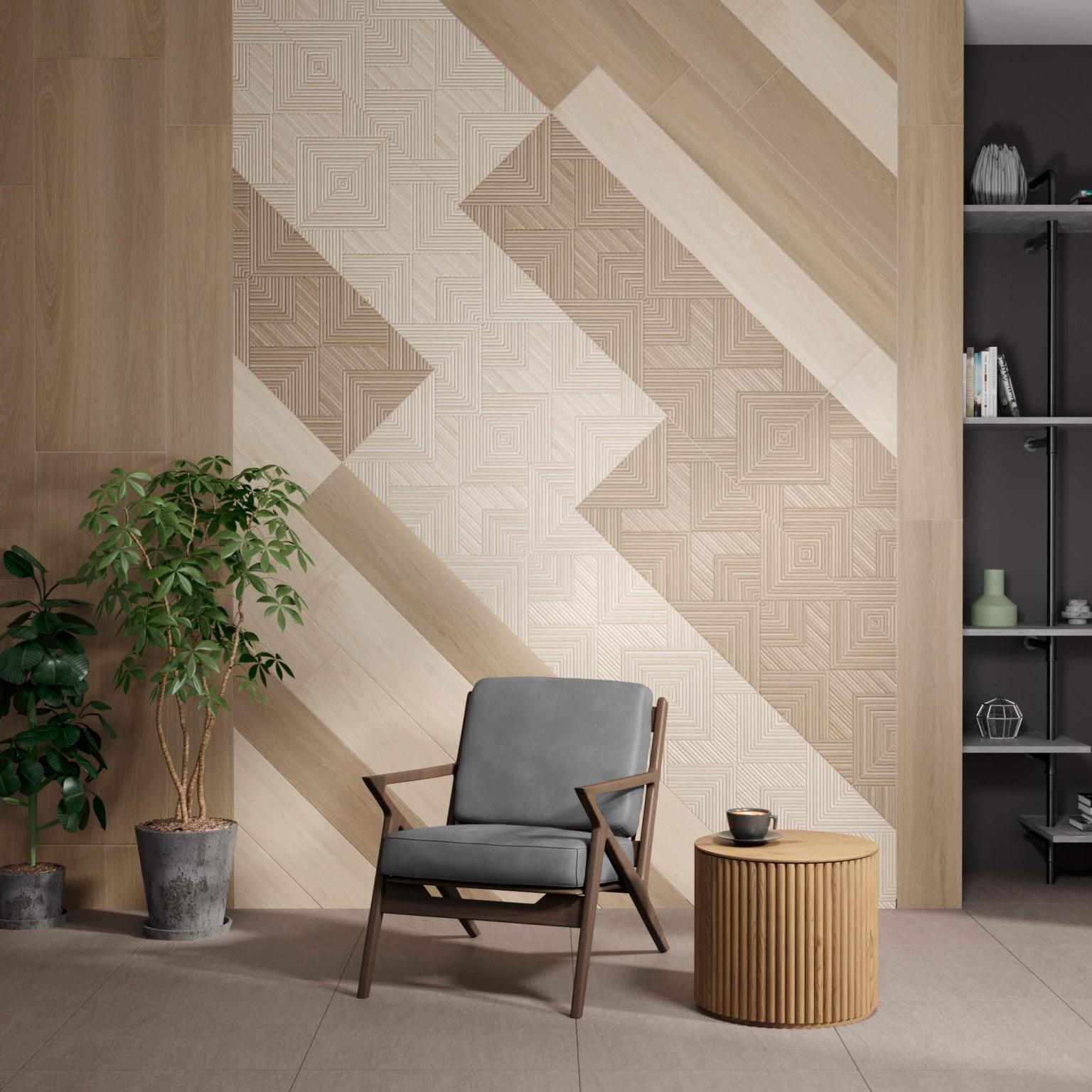 Керамическая плитка Kerama Marazzi 14032R Ламбро бежевый обрезной 40x120
