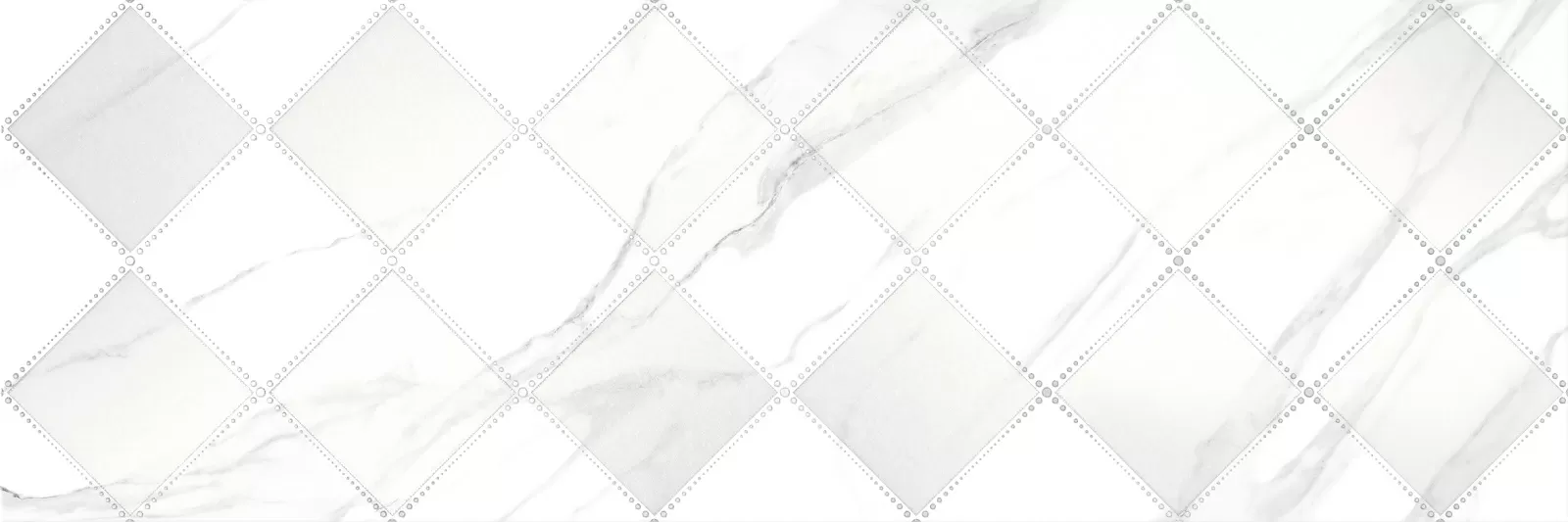 Декор Alma Ceramica Ларедо DWU93LRD17R белый 30x90