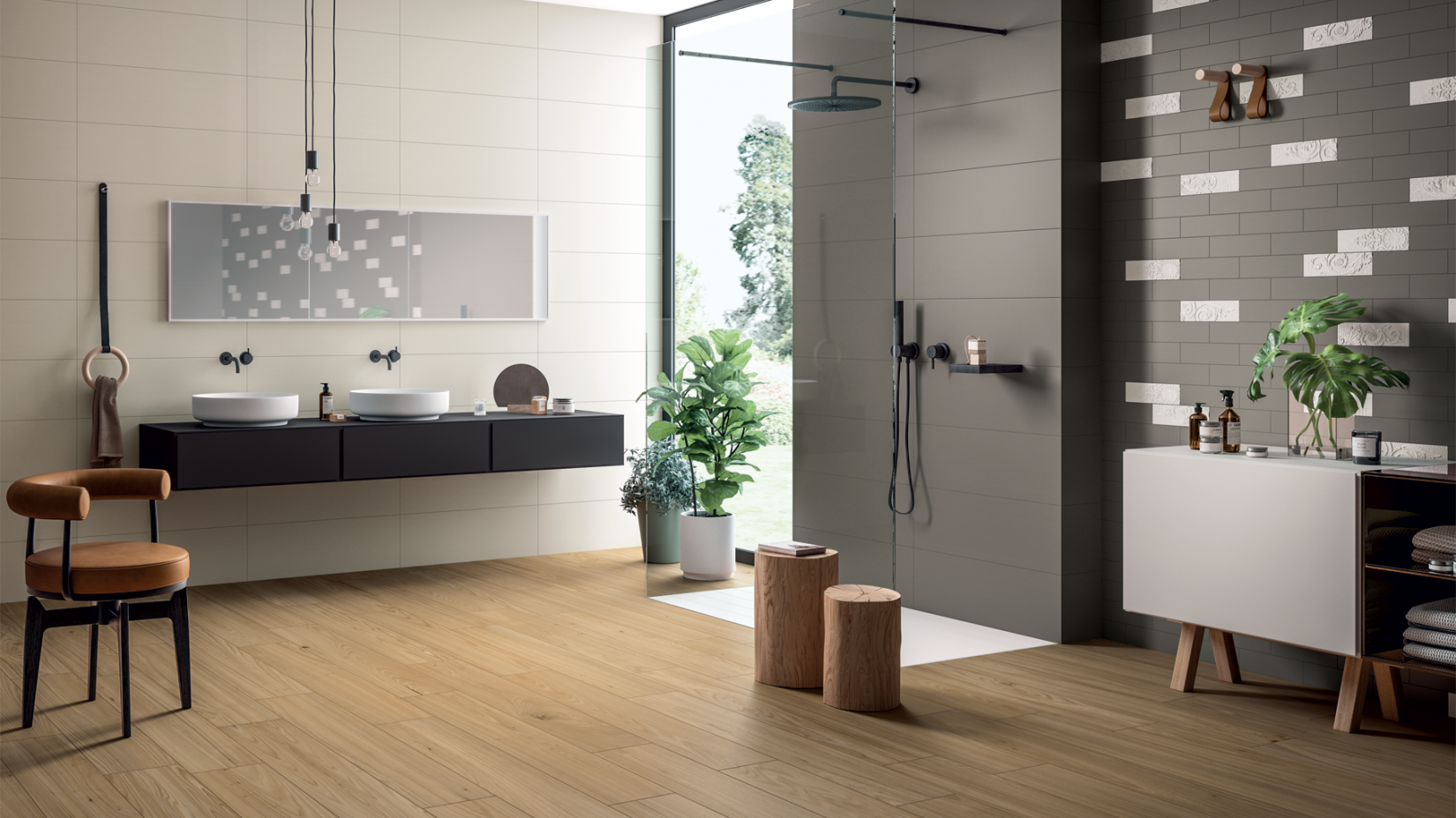 Декор Italon Element Silk Titanio Brick 8x24