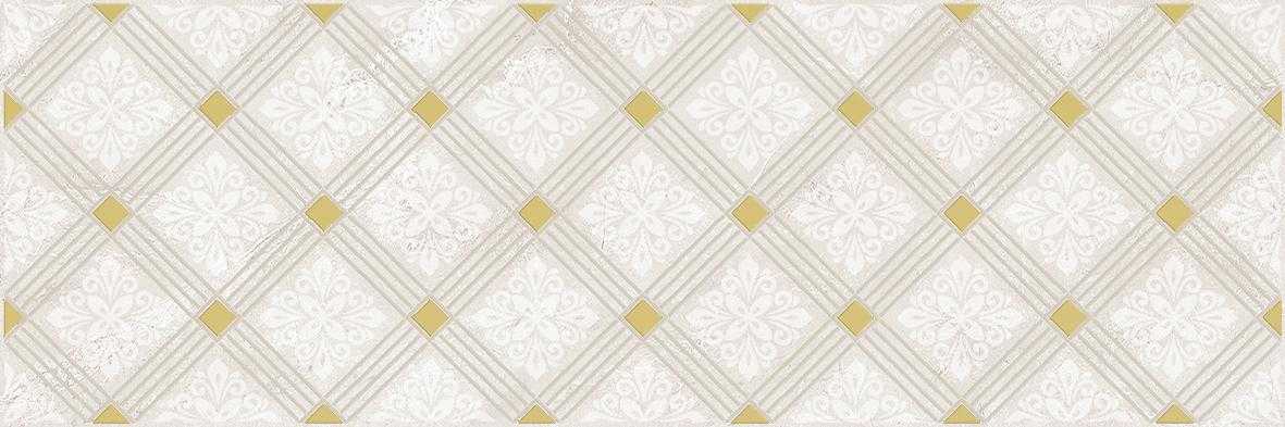 Декор (AD\F483\60049) Laparet Royal кофейный светлый 20x60 глянцевый