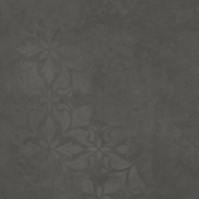 Керамогранит Kerama Marazzi KM4040G0091N Хадду серый темный матовый декорированный 40.2x40.2