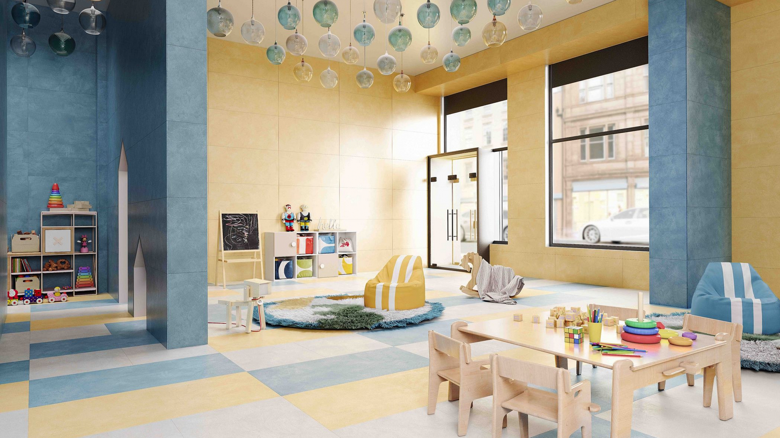 Мозаика Estima SR00/SR04 Spectrum Cube Yellow 25x29 желтый