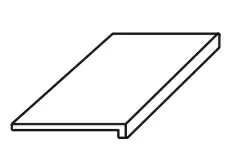 Ступень ColiseumGres Экспо Дарк фронтальная 620070002293 черный 33x60