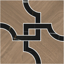 Мозаика Керама Марацци ID133 Монтиони наборный матовый 1 30х30