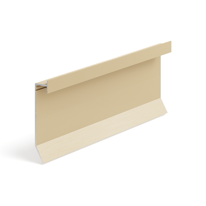 Теневой плинтус универсальный Laconistiq Novel МАХ светлое-золото анод. 15x70x3000мм зазор 60мм