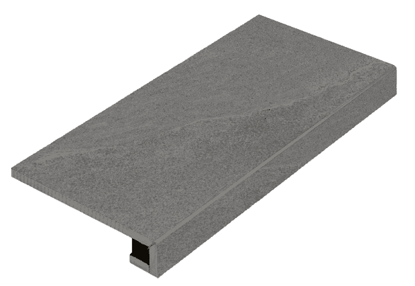 Ступень фронтальная Italon Contempora Carbon 33x60