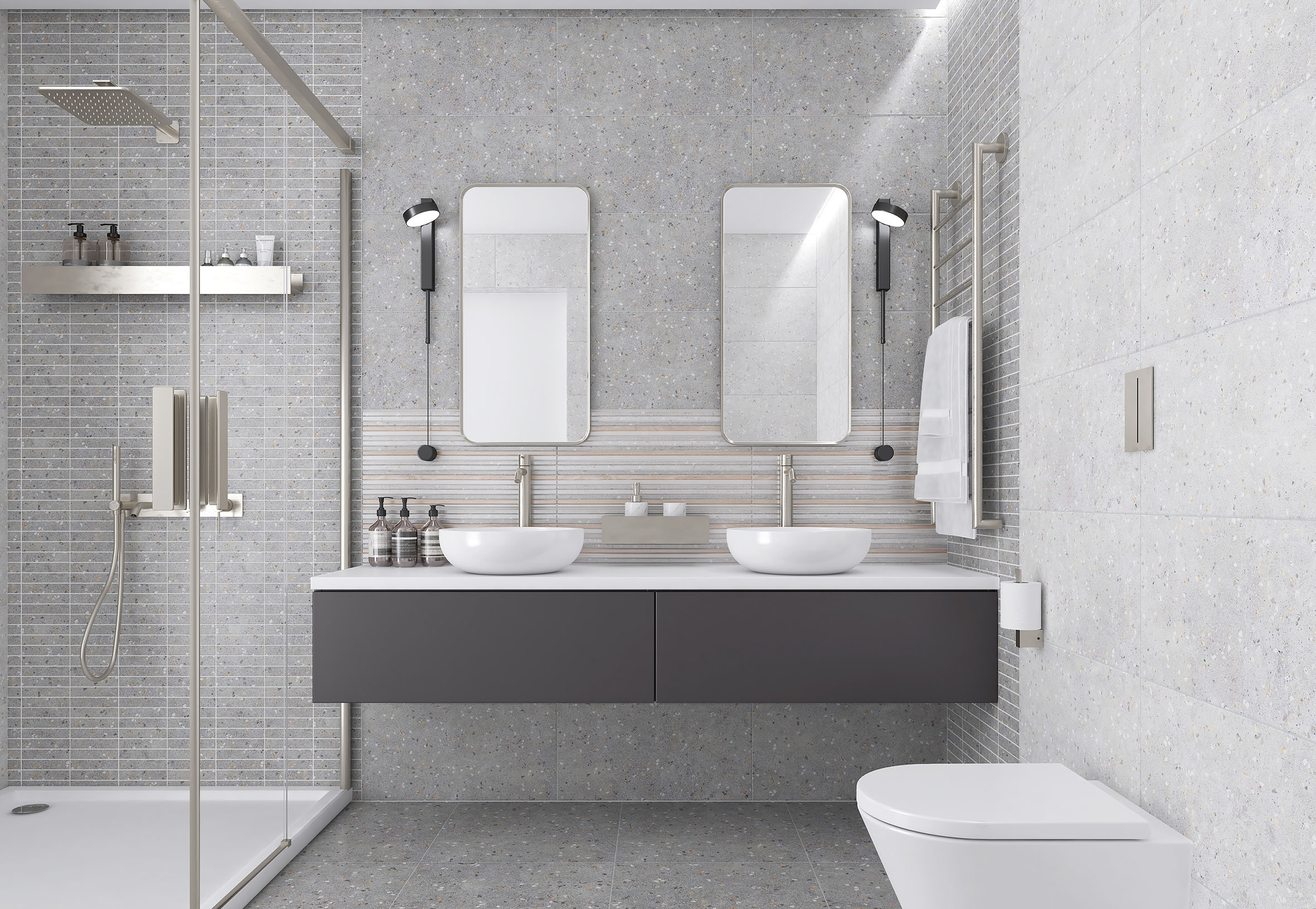 Керамогранит Laparet Era серый 50x50 матовый