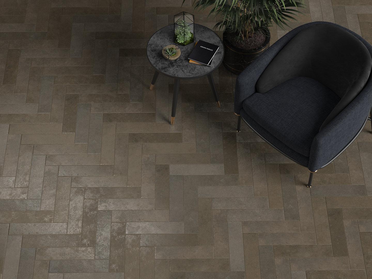 Вставка Kerama Marazzi VT\A236\1146 Декор Довиль 4 глянцевая 9,8x9,8