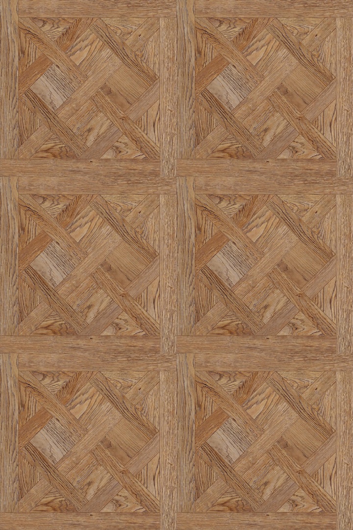 Кварцвиниловая плитка Aqua Floor Versailles AF7004VS 600x600 Дуб Светлый замковый кварц винил напольный