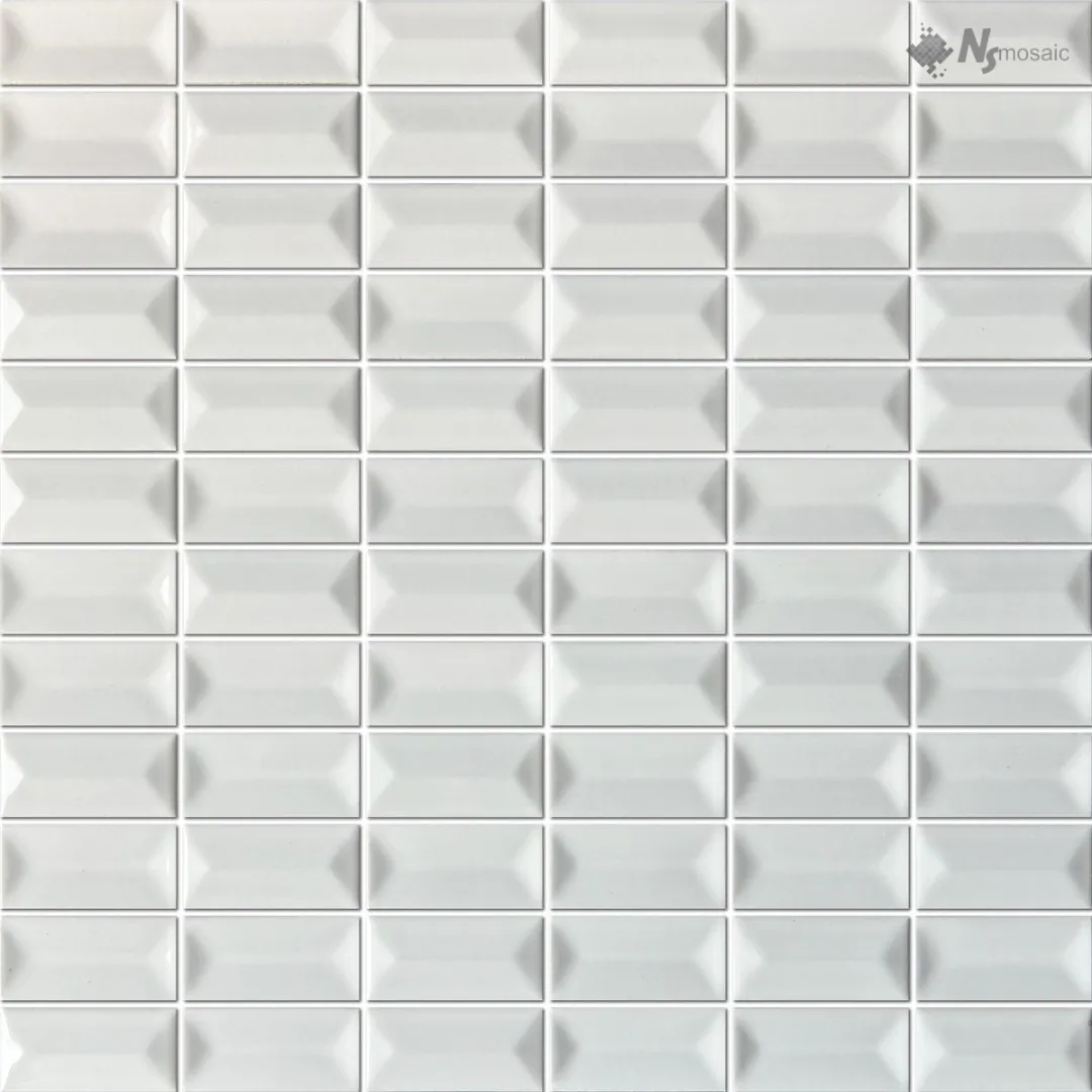 Мозаика NSmosaic R-357 белый 30x30