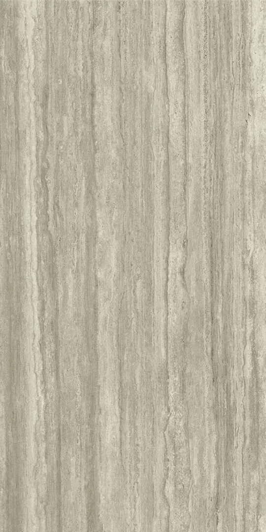 Керамогранит Laminam Хадо Травертино Силвер Бочиардато 12 LAMF012200_IT серый 162x324