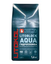 Гидропломба Литокол LITOBLOCK AQUA 1.6кг серый