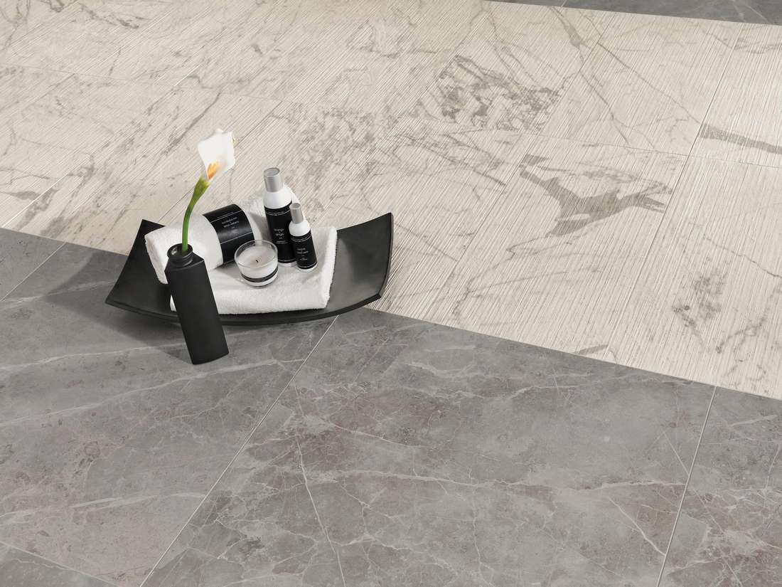 Керамогранит Marvel Grey Fleury Lapp. A7F8 75x150