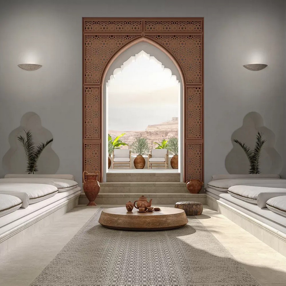 Ступень Kerama Marazzi KM4040G0001NGTF фронтальная Хадду бежевый матовый 34x40.2