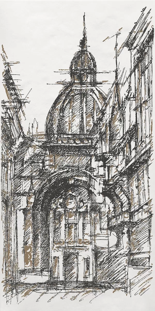 Декор Керама Марацци Venezia Беллони матовый обрезной 40х80