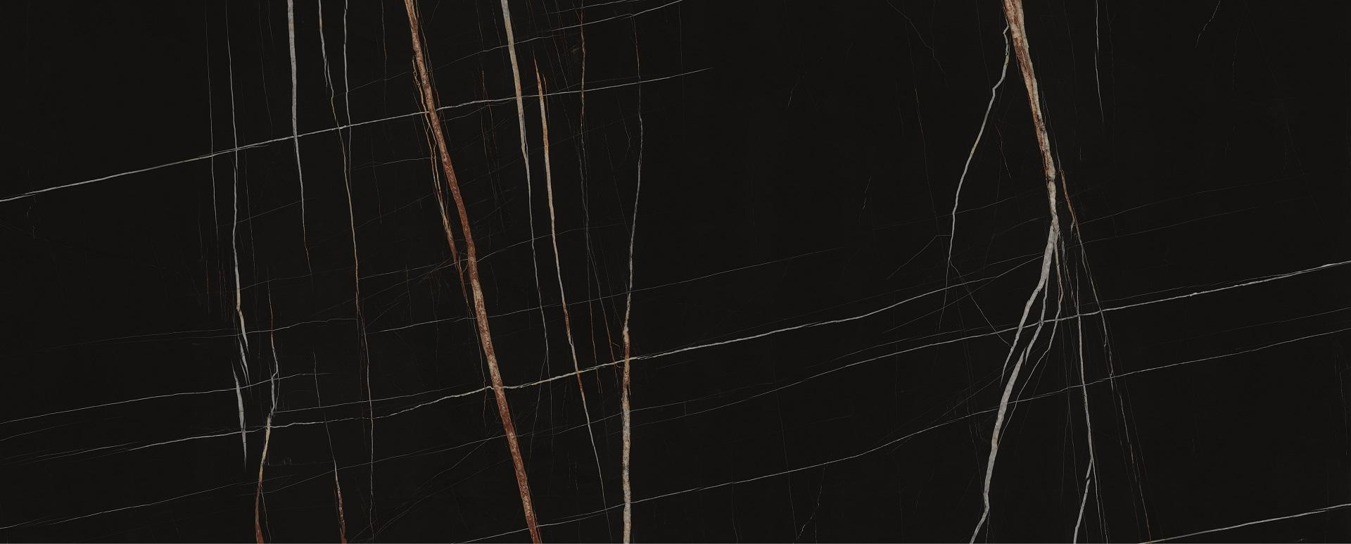 Керамогранит Laminam I Naturali Marmi Sahara Noir Extra Lucidato 120x300 LAMFF01202_IT