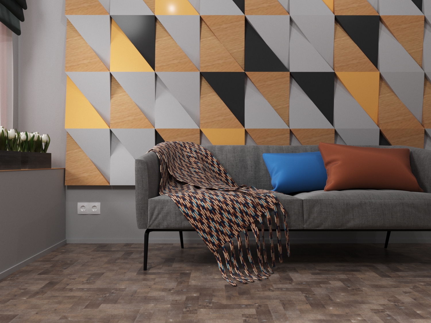 Кварцвиниловая плитка Fine Floor Craft Small Plank FF-463 Венге Биоко кварц винил напольный