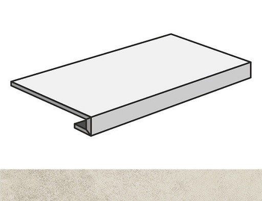 Ступень фронтальная Atlas Concorde Drift White 33x60