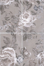 Декор Kerama Marazzi 8272\4x\3F Панно Александрия серый 40x60