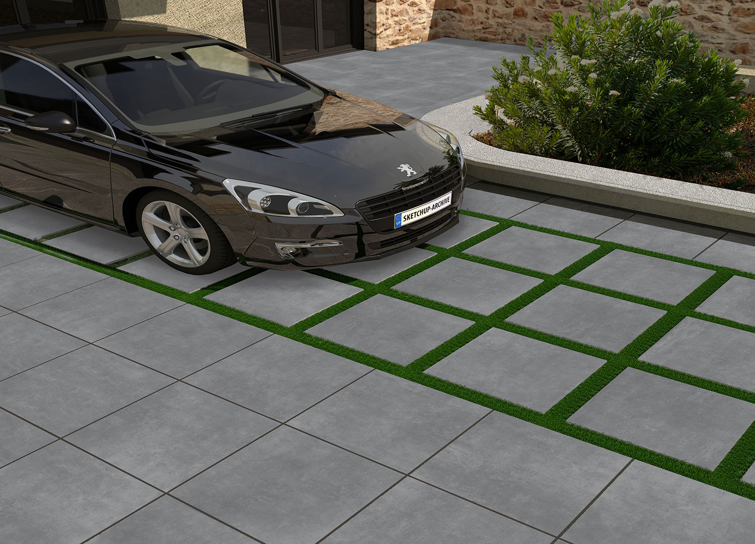 Керамогранит Persepolis Tile Moon Light Grey 69692 серый 60x60