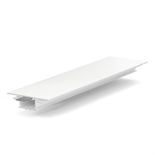 Теневой потолочный профиль для штор GARDINA белый муар RAL9016 50x14x3000мм, бегунки+заглушки в комплекте