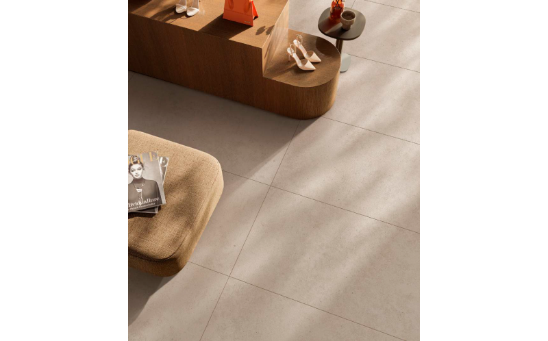 Керамогранит Vitra StoneSystem Терра Кремовый 60x120 матовый рельефный
