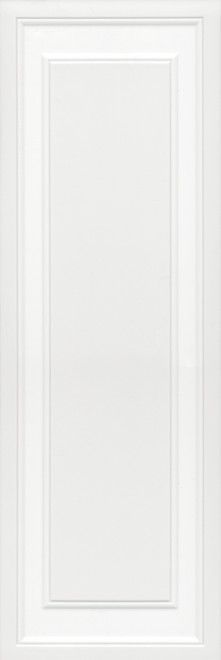 Керамическая плитка Kerama Marazzi Фару панель белый матовый обрезной 25x75 12159R