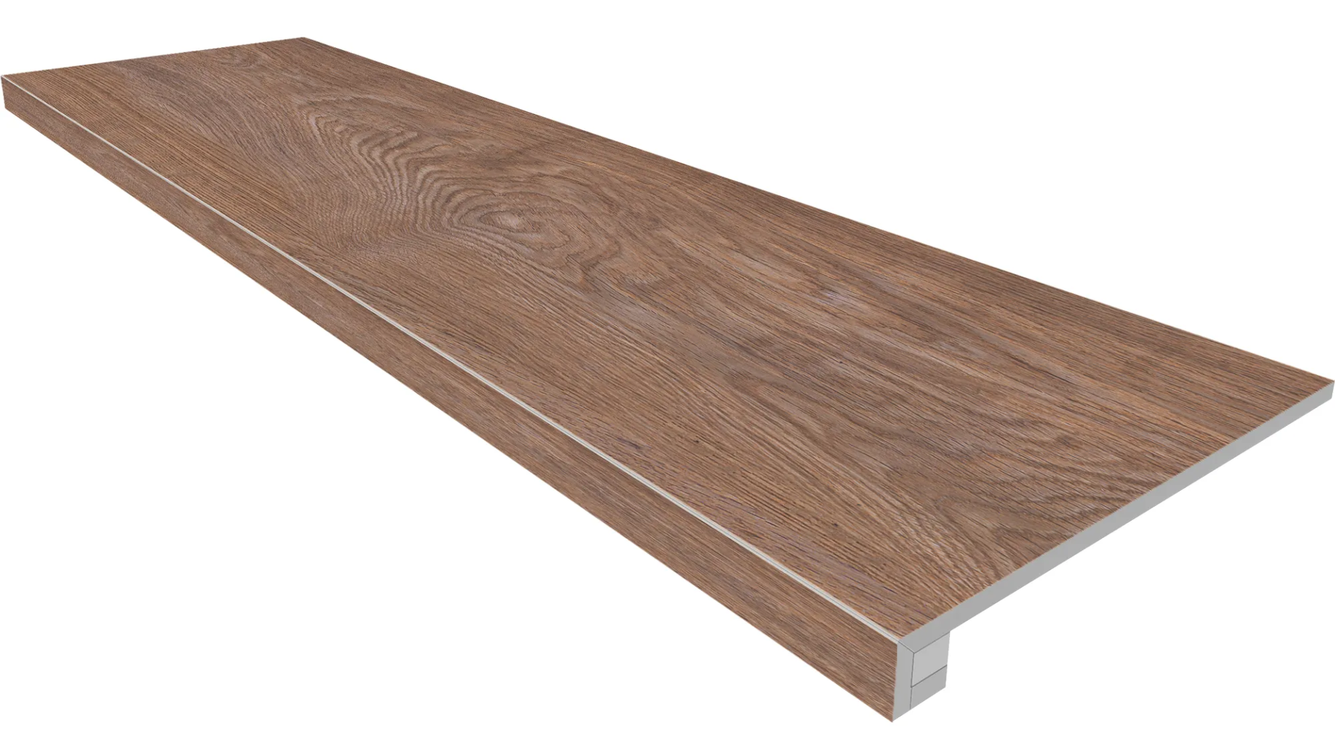 Комплект Estima SI02 Ametis Selection Eucalyptus (Ступень 33x120 непол. прямоугол. бортик без насечек + Подступенок 14,5x120)