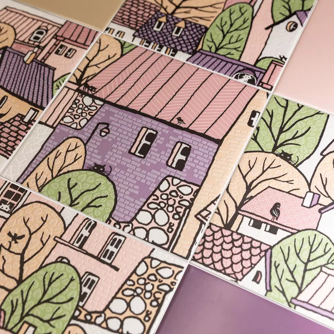 Декор Kerama Marazzi OS\A226\5009 Городок 3 матовый 20x20