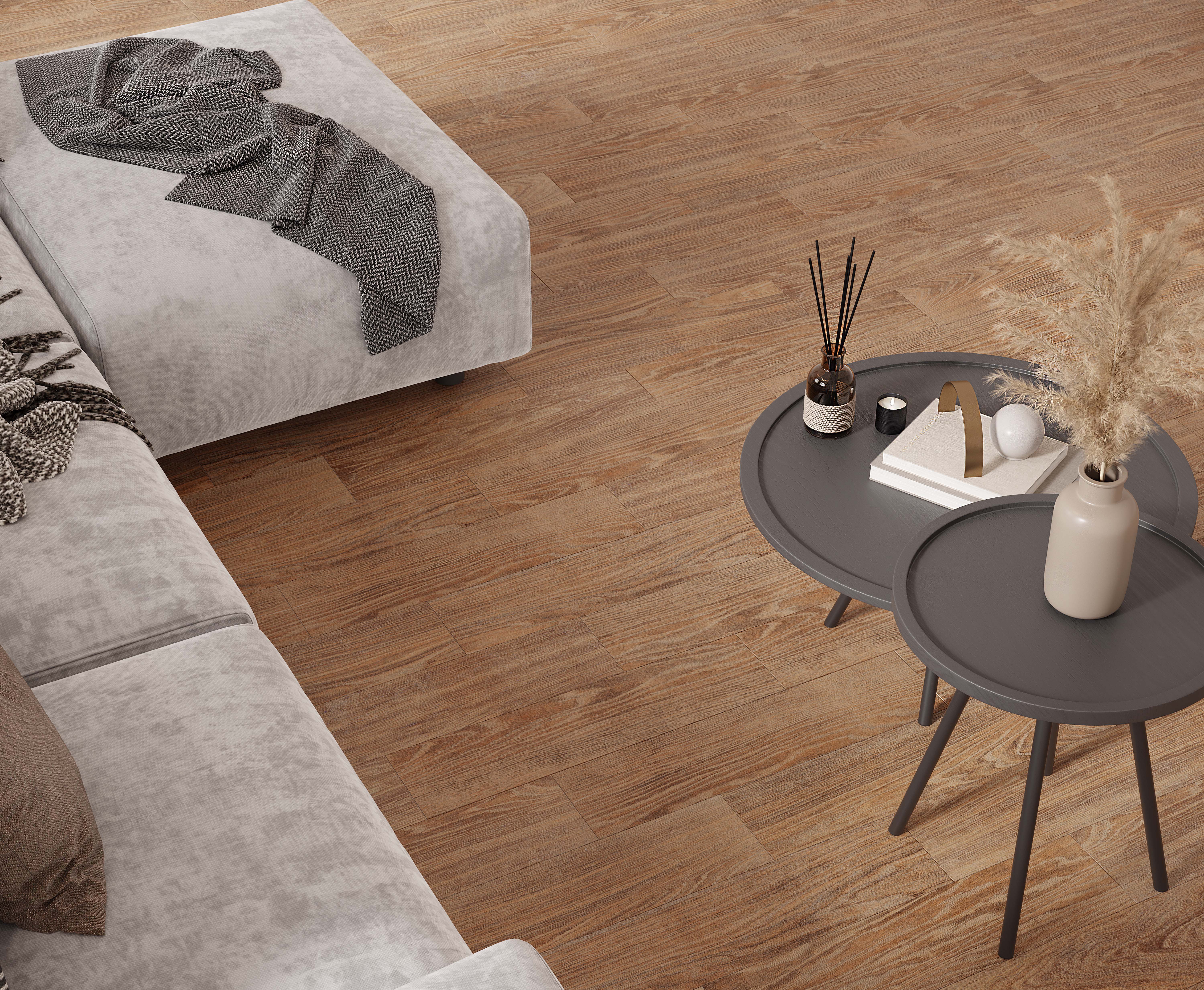 Керамогранит (L18) Laparet Itape светло-бежевый 14.7x59.4 матовый