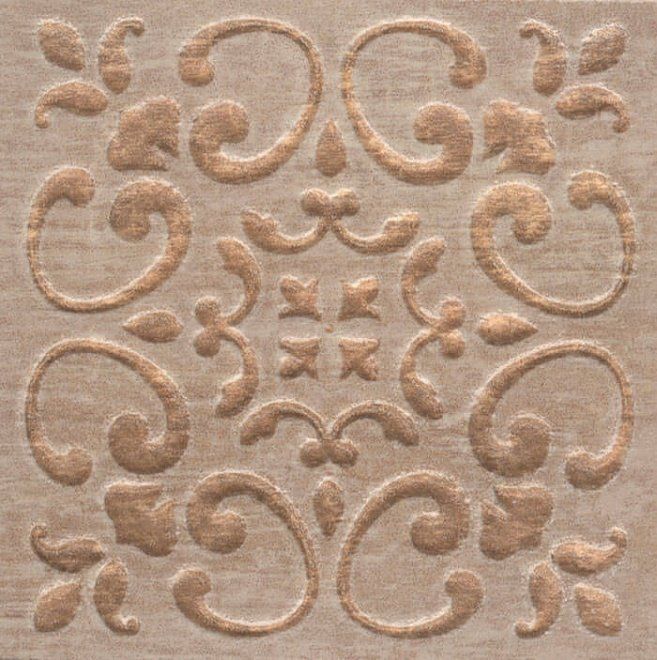 Вставка Kerama Marazzi STG\A481\SG1550 Браш Вуд беж 9,9x9,9