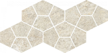 Мозаика Италон Магма Айс Призм 620110000244 бежевый 20.5x41.3