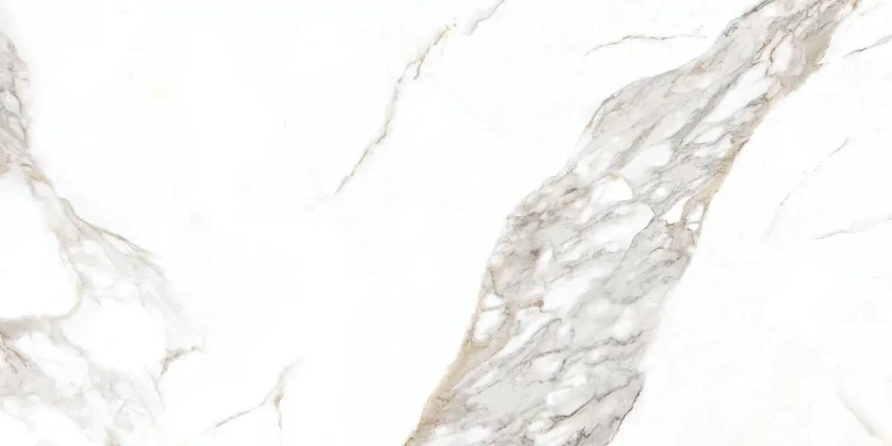 Керамогранит Goldis Tile Carrera White F2A A0ZS 000C белый 60x120