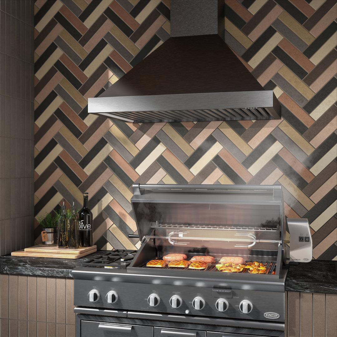 Керамическая плитка Kerama Marazzi 26306 Амстердам коричневый темный матовая 6x28,5