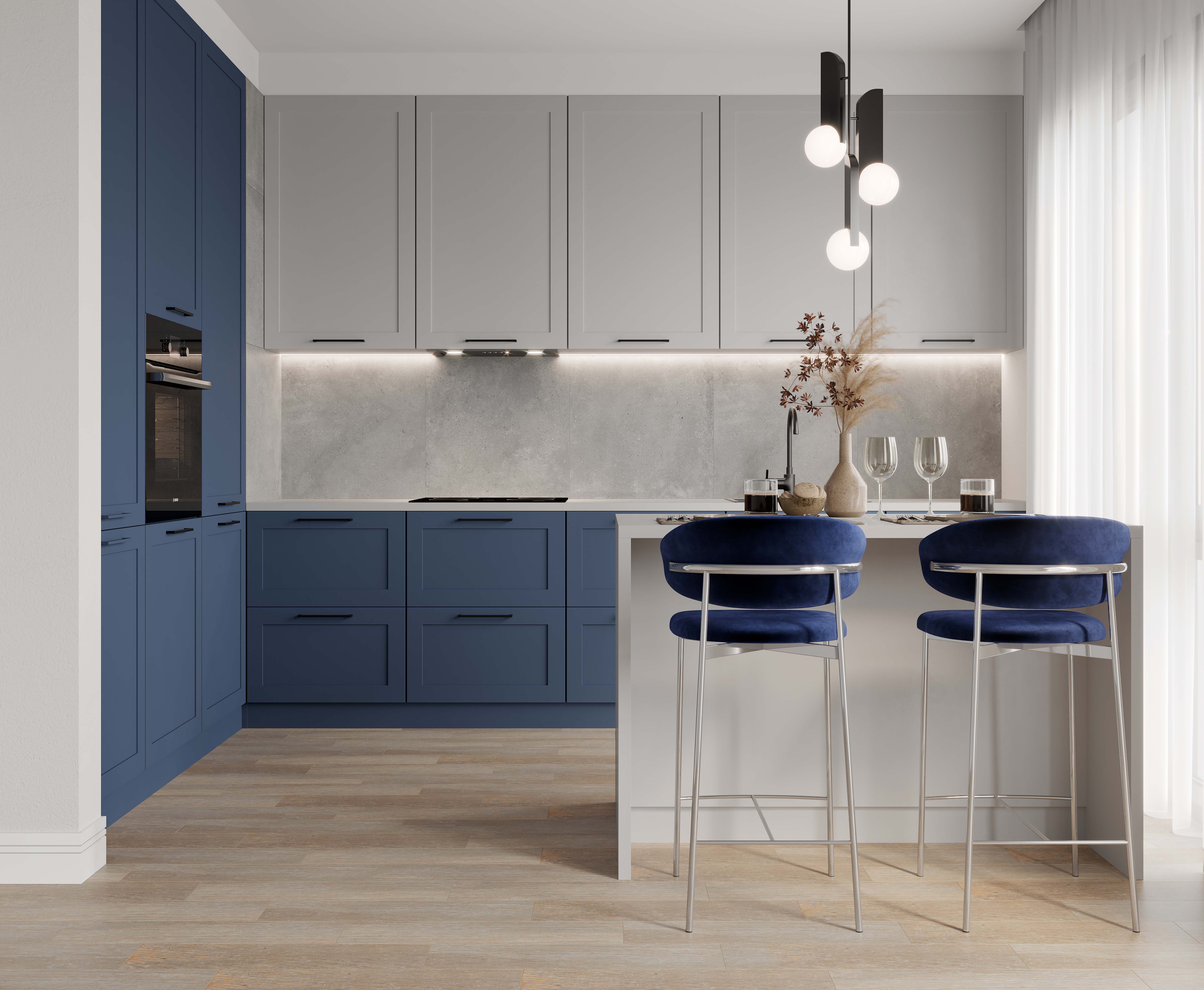 Керамогранит (L12) Laparet Sava серый 14.7x59.4 матовый