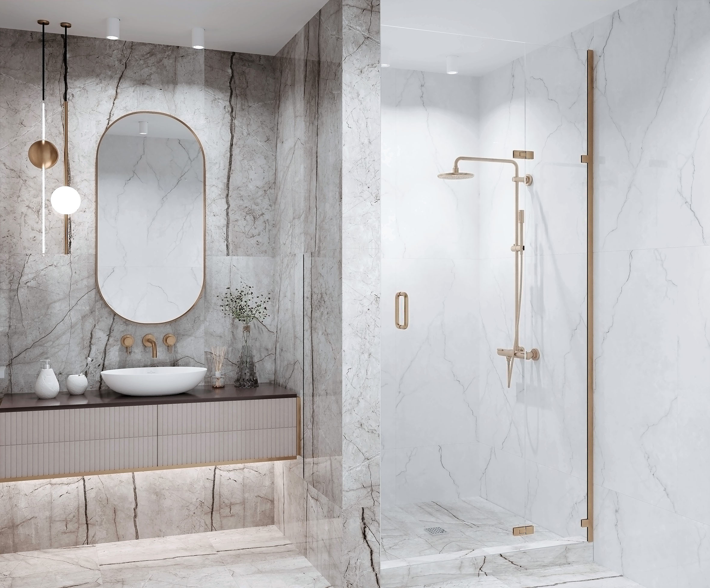 Керамогранит Laparet Obsidian Moss Gray 60x60 полированный