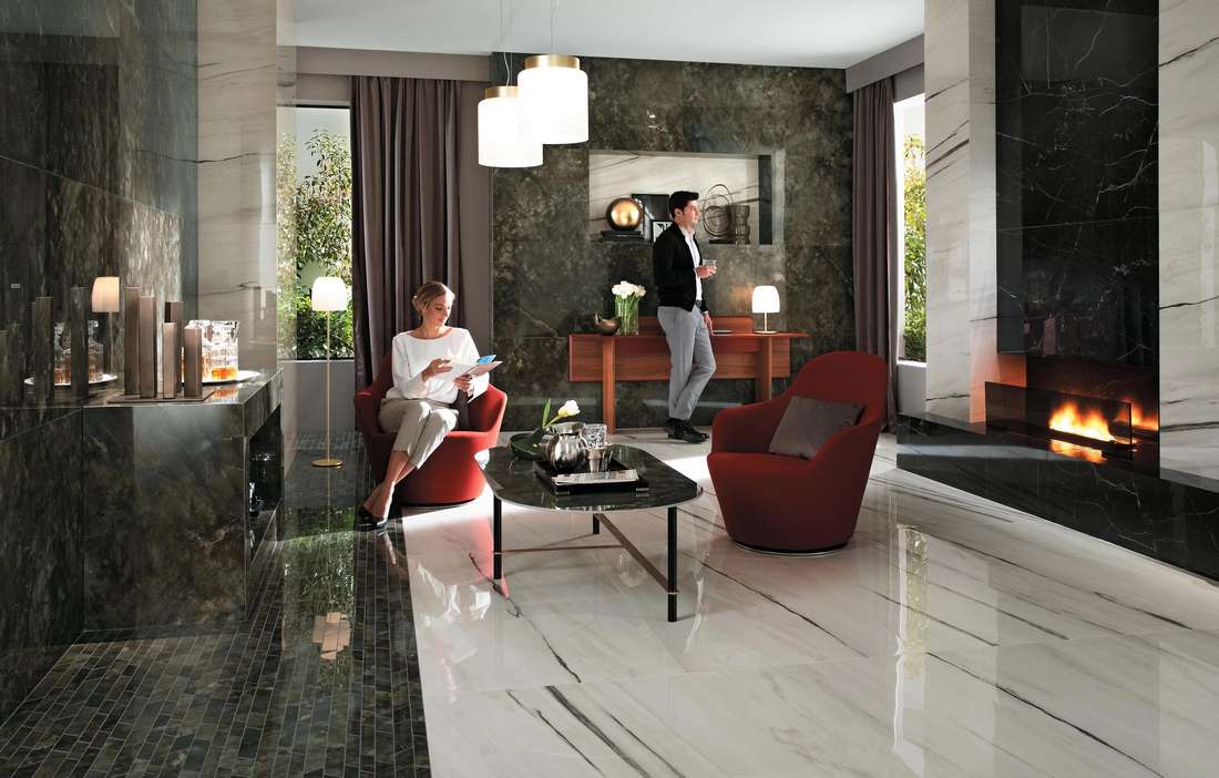 Керамогранит Atlas Concorde Marvel Dream Black Atlantis Polished 60x120 A21I