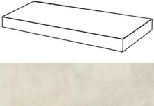 Ступень угловая правая Italon Millennium Pure 33x60