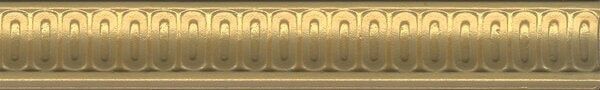 Бордюр Kerama Marazzi BOA005 Борромео золото 4x25
