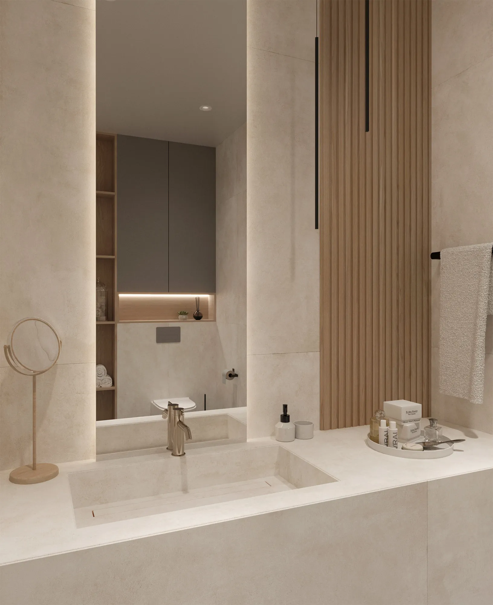 Керамогранит Аркадия Керамика RT7005-A Cementum Light Grey Matt Rustic 60x120 серый