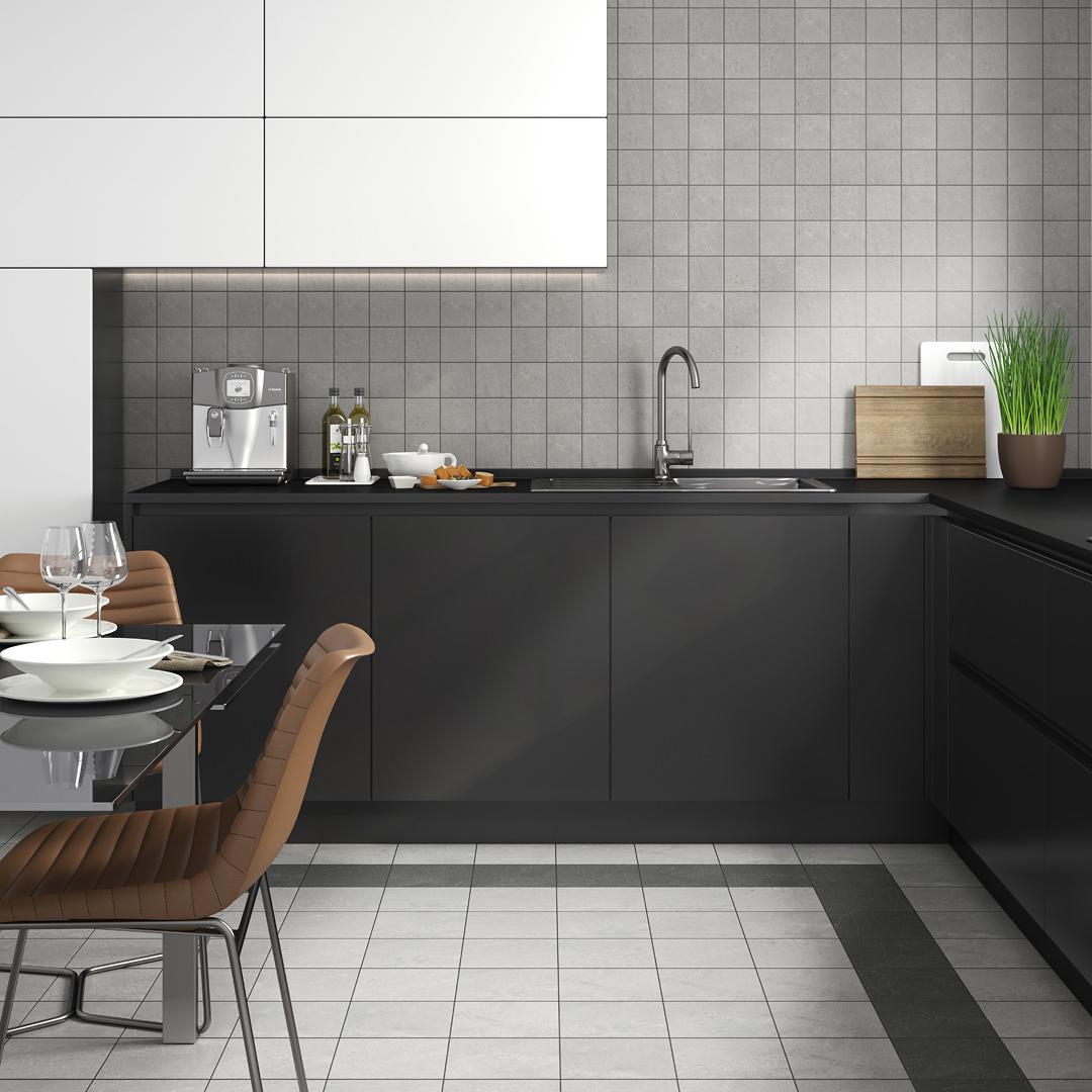 Мозаика Kerama Marazzi Матрикс мозаичный серый 20x30 MM8343