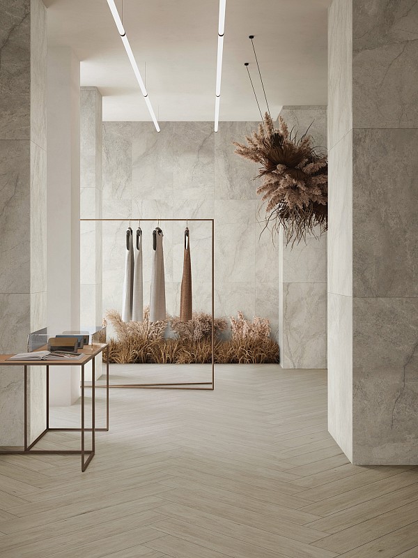 Керамогранит Vitra OakWood Бежевый R10A K947907R 20x120