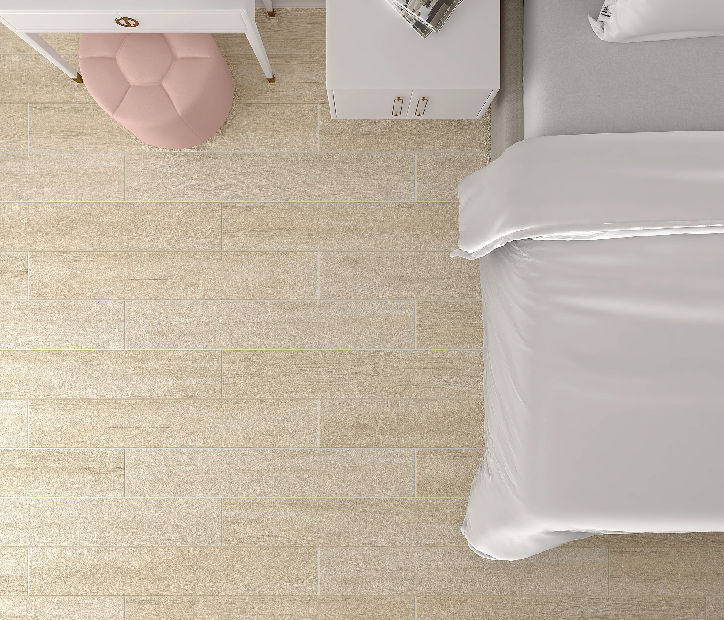 Керамогранит (SG516600R) Laparet Rainwood пепельный 20x119.5 матовый