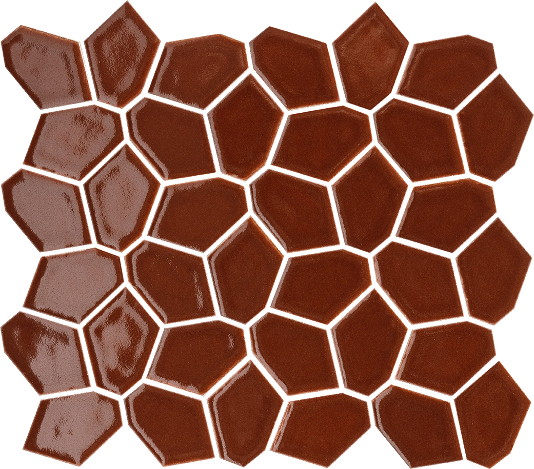 Мозаика Italon Авангард Руби Спектрум 600110001122 красный 29.2x33.2