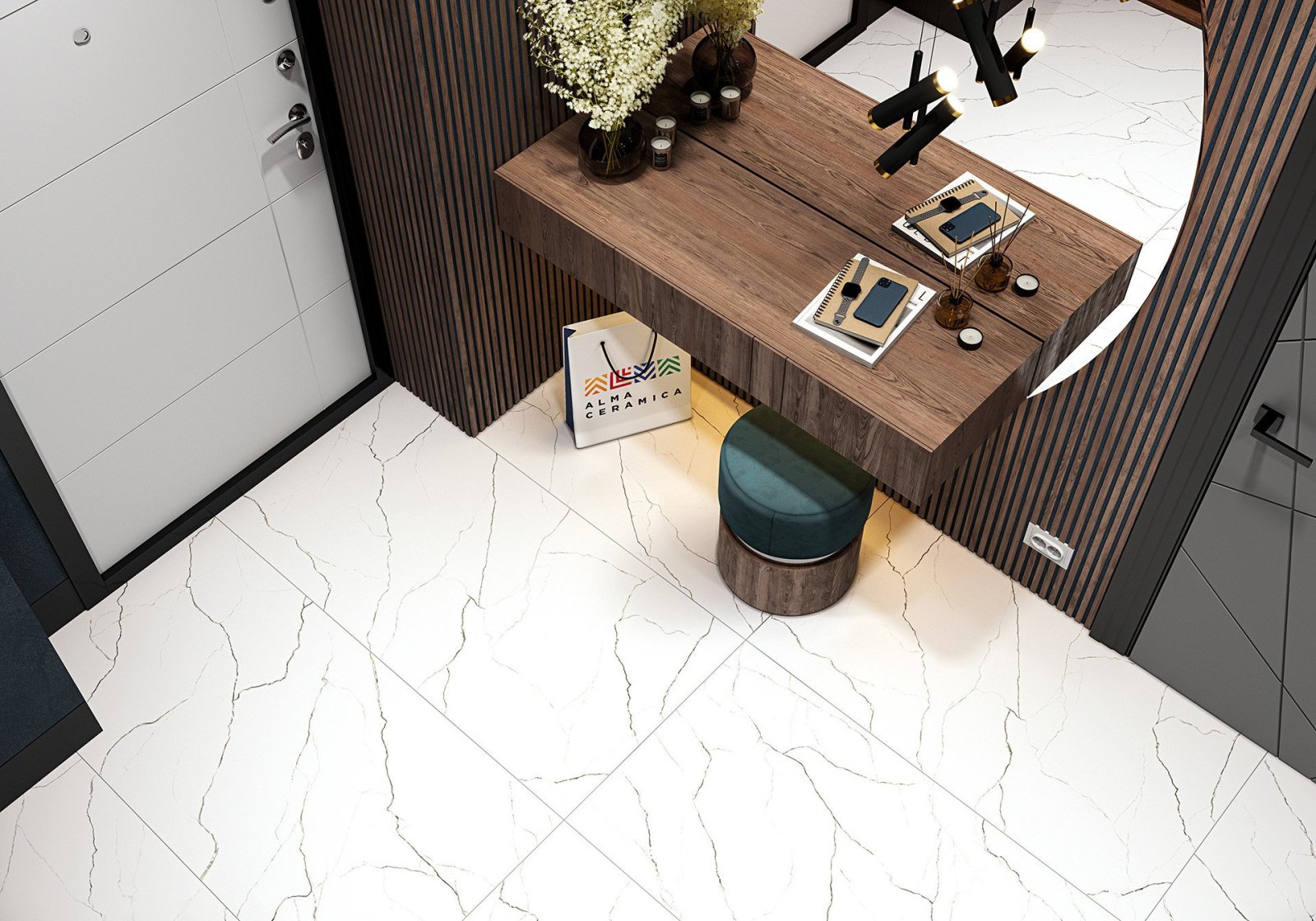 Керамогранит Alma Ceramica Emotion GFA57EMT00L 57x57