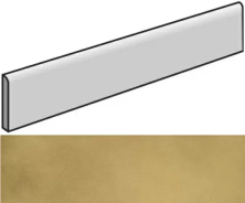 Плинтус Italon Континуум Брасс Голд 7.2x80 шлифованный