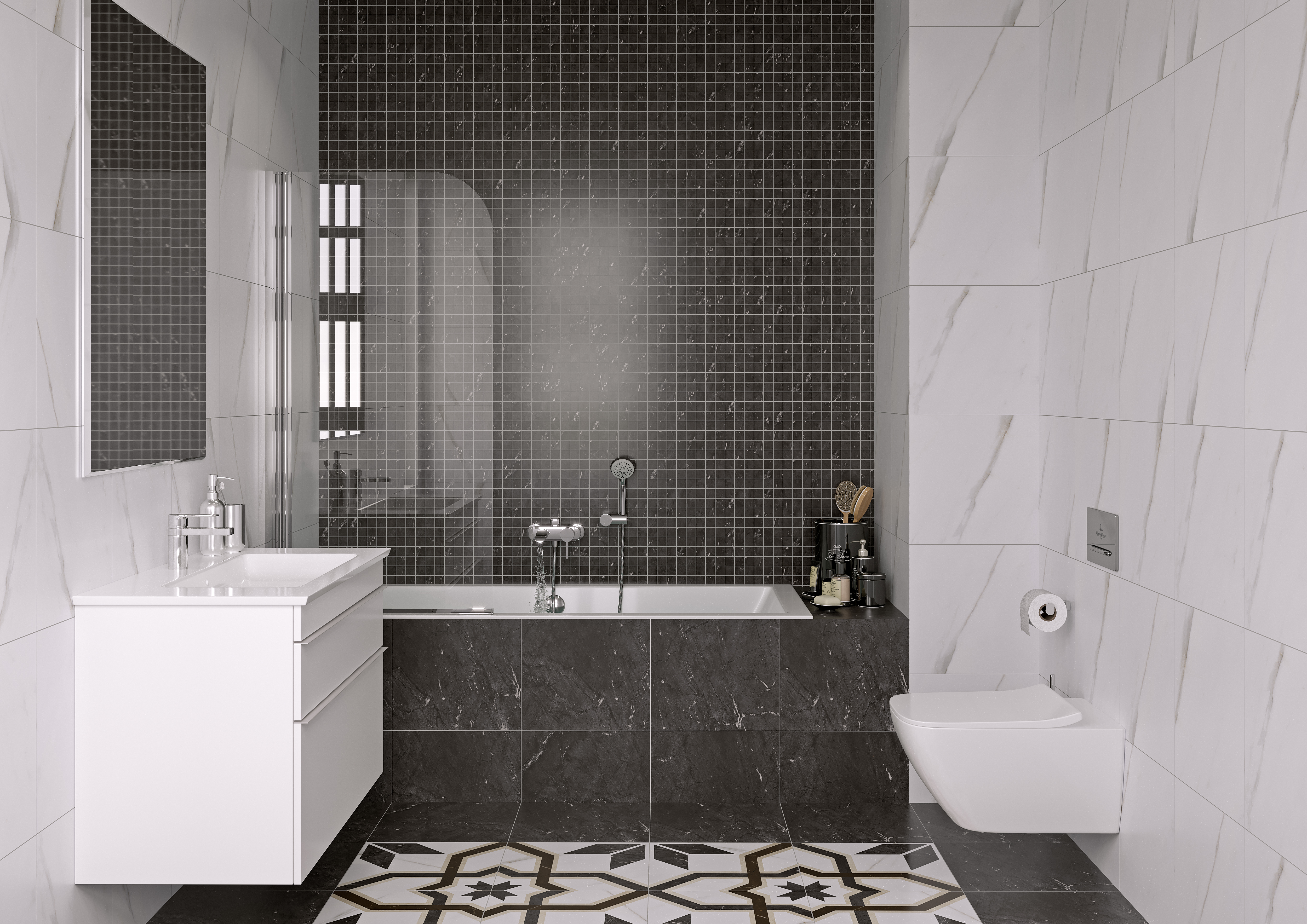 Ступень Grasaro Monumento White 40x40 G-370/G/st01/400x400x8