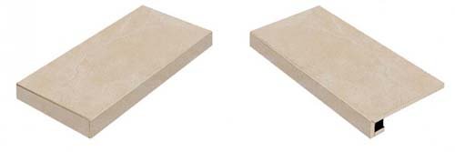 Ступень угловая левая Italon Materia Magnesio 33x120