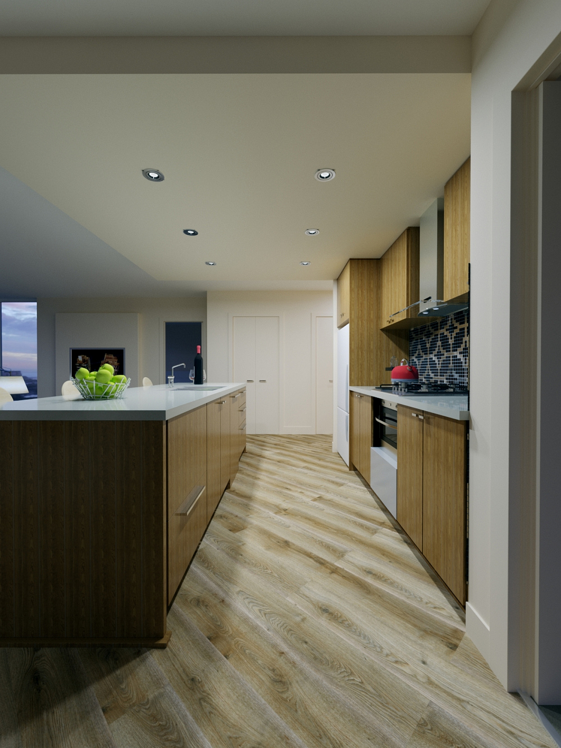 Кварцвиниловая плитка Fine Floor Light FF-1378 Дуб Гессен кварц винил напольный